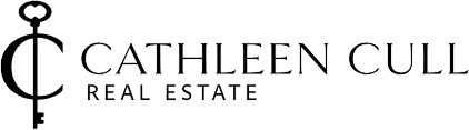 Cathleen Cull black name with logo