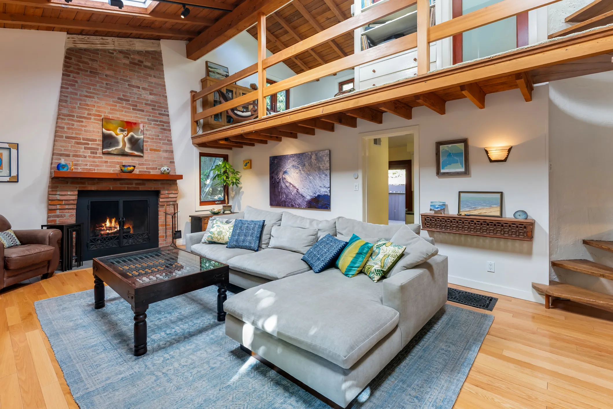 Family Room Facing Loft