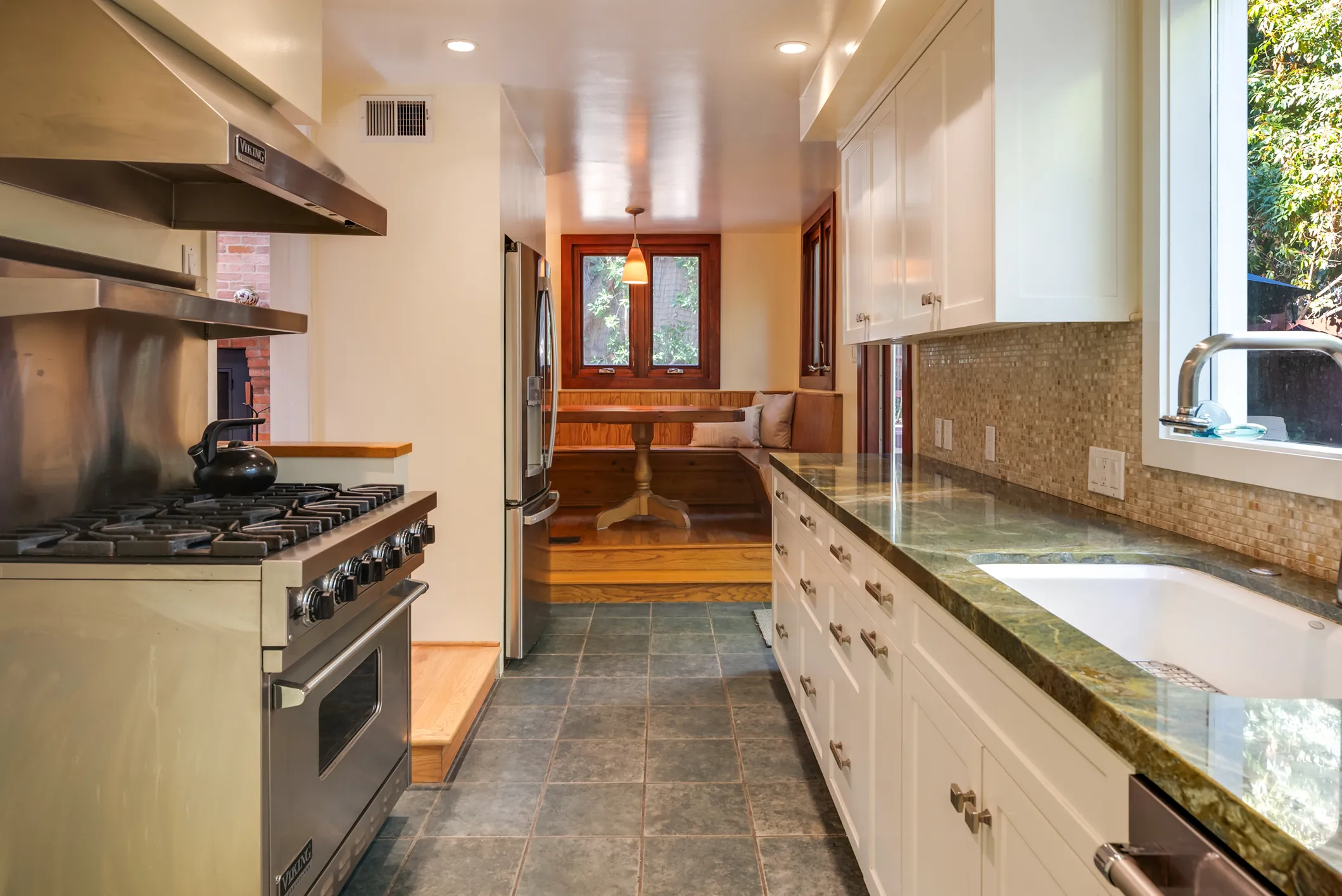 Kitchen Facing Back to Nook
