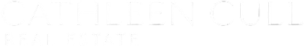 Cathleen Cull black name with logo white