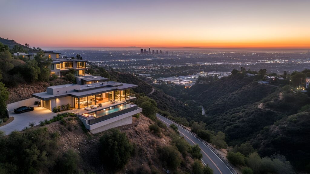 Hollywood Hills homes